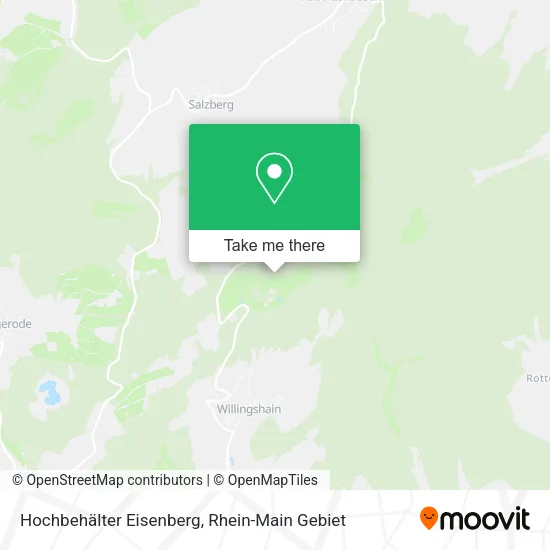 Карта Hochbehälter Eisenberg