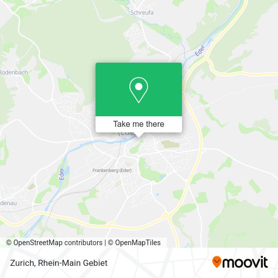 Карта Zurich