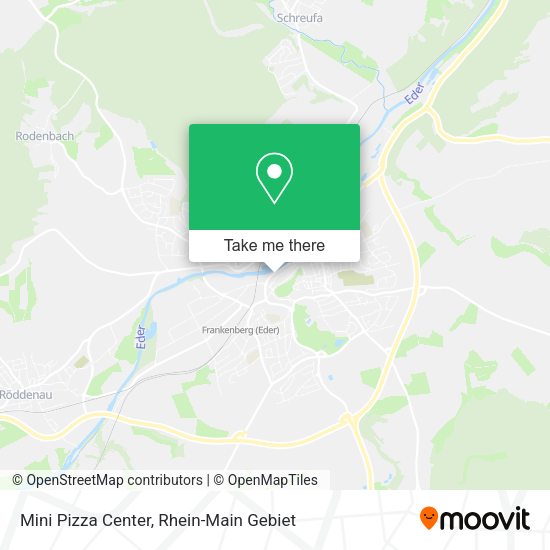 Карта Mini Pizza Center