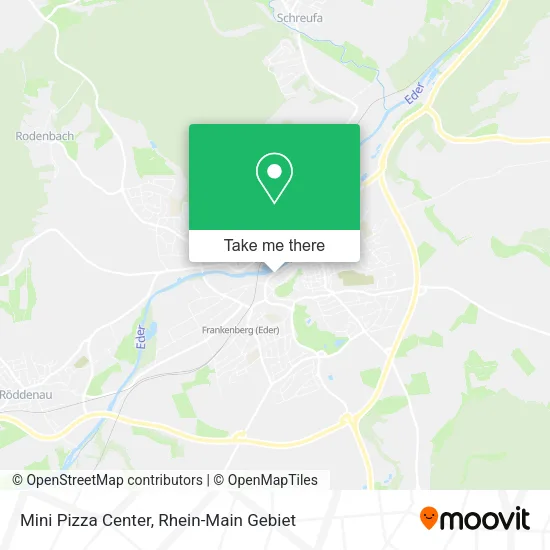 Карта Mini Pizza Center
