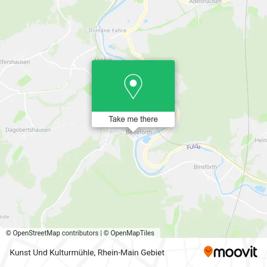 Карта Kunst Und Kulturmühle
