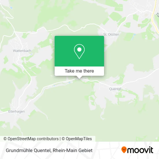 Карта Grundmühle Quentel