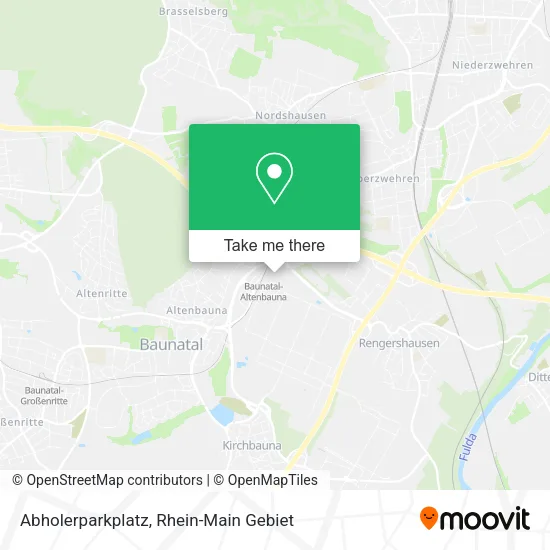 Карта Abholerparkplatz