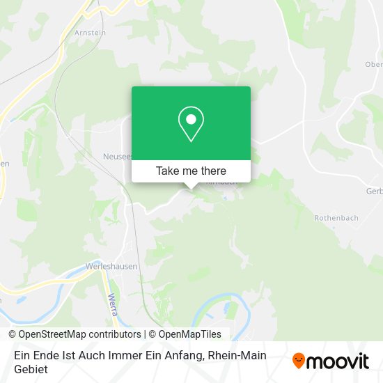 Карта Ein Ende Ist Auch Immer Ein Anfang