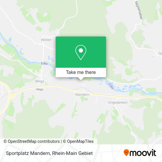 Карта Sportplatz Mandern