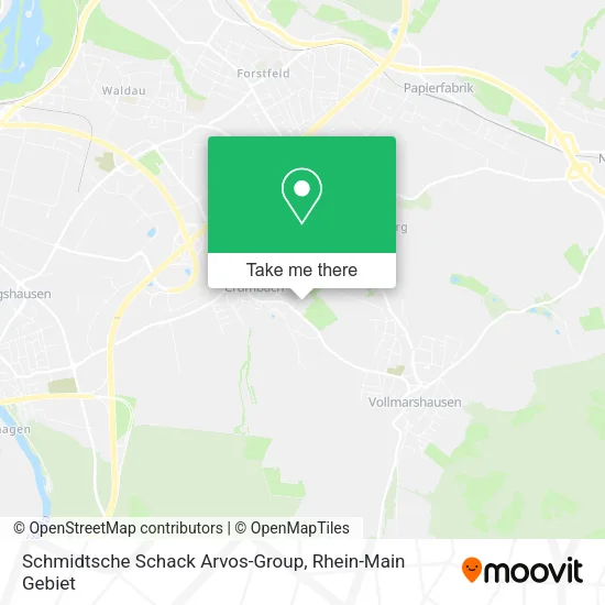 Карта Schmidtsche Schack Arvos-Group