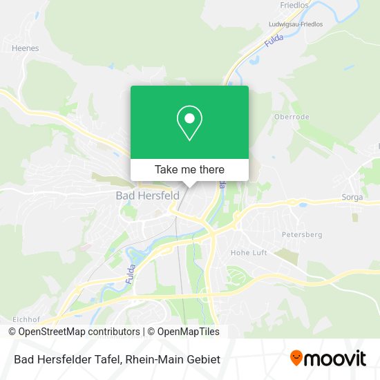 Карта Bad Hersfelder Tafel