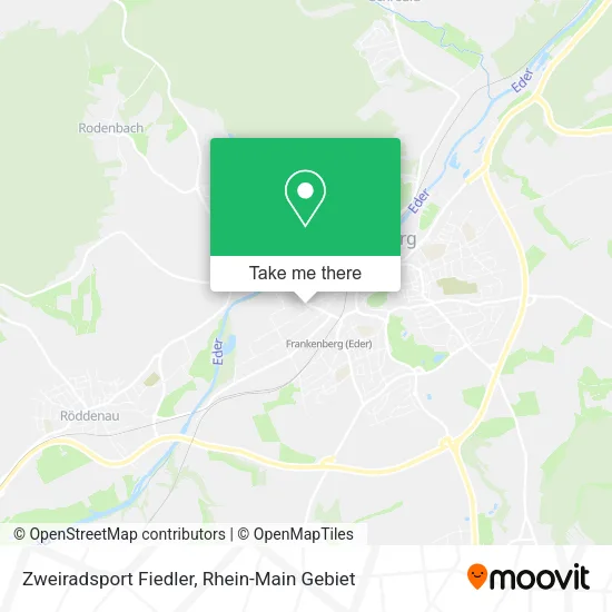 Карта Zweiradsport Fiedler