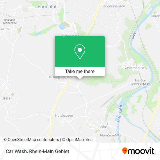 Карта Car Wash