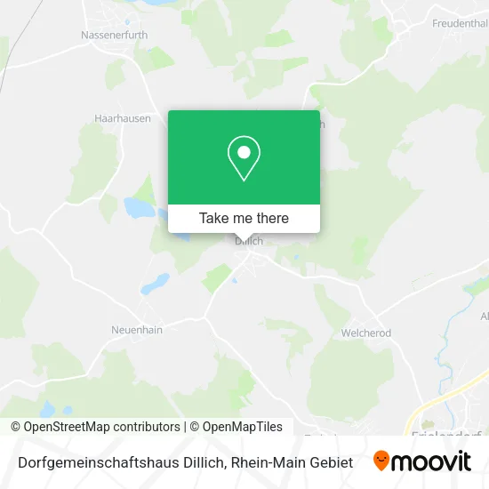 Карта Dorfgemeinschaftshaus Dillich