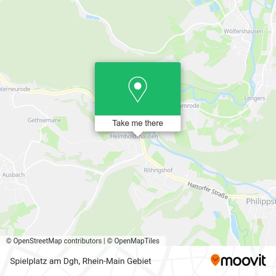 Карта Spielplatz am Dgh