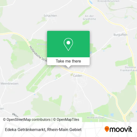 Карта Edeka Getränkemarkt