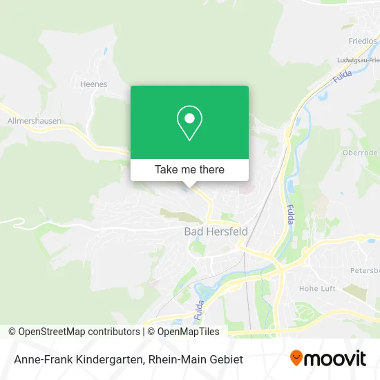 Карта Anne-Frank Kindergarten