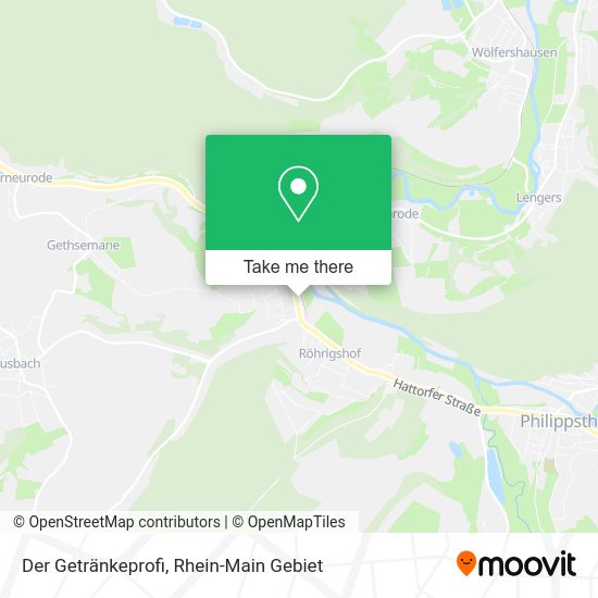 Карта Der Getränkeprofi