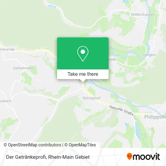 Карта Der Getränkeprofi