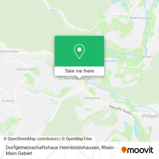 Карта Dorfgemeinschaftshaus Heimboldshausen