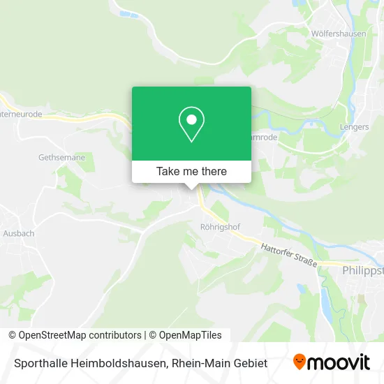 Карта Sporthalle Heimboldshausen