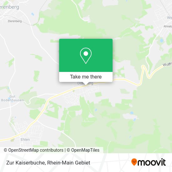 Карта Zur Kaiserbuche