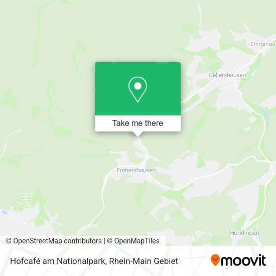 Карта Hofcafé am Nationalpark