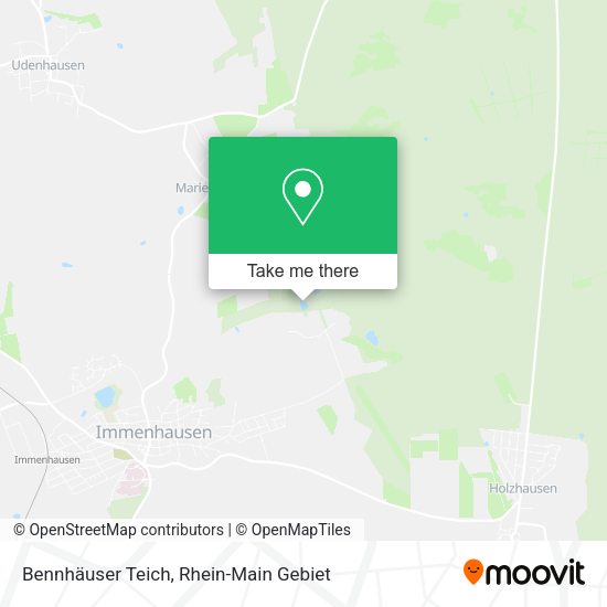 Карта Bennhäuser Teich