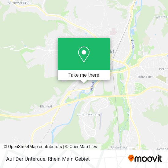 Карта Auf Der Unteraue