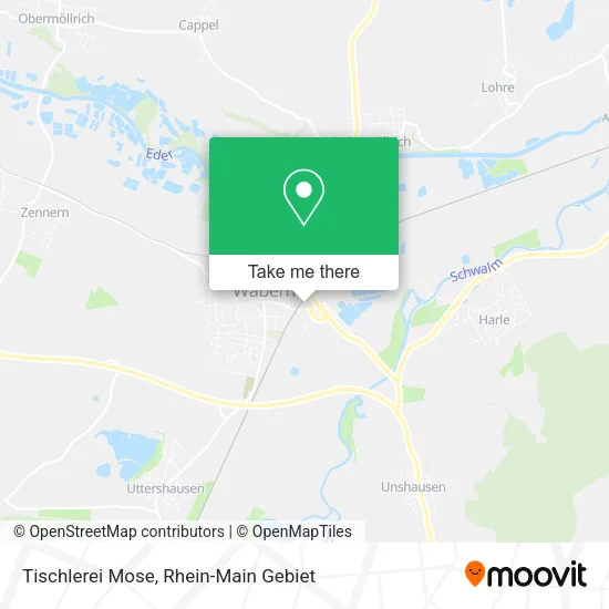 Карта Tischlerei Mose