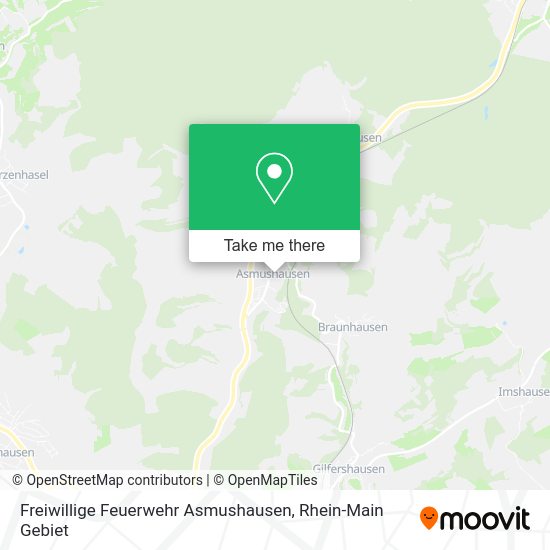 Карта Freiwillige Feuerwehr Asmushausen
