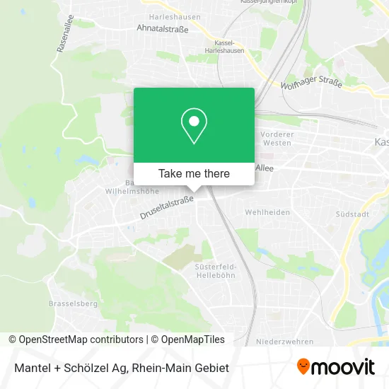 Карта Mantel + Schölzel Ag