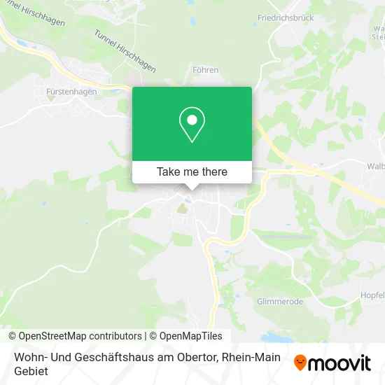 Карта Wohn- Und Geschäftshaus am Obertor