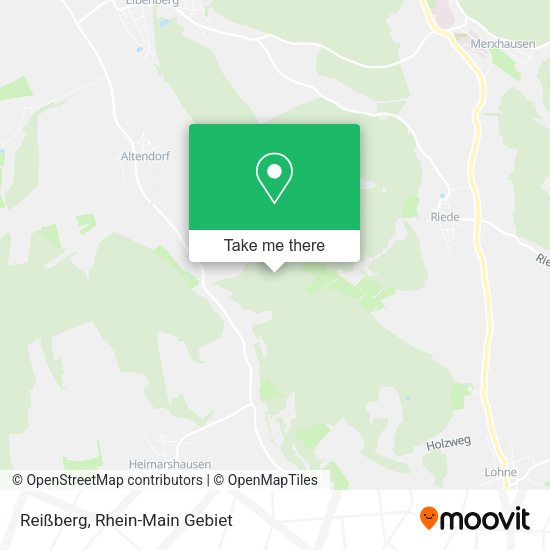 Карта Reißberg