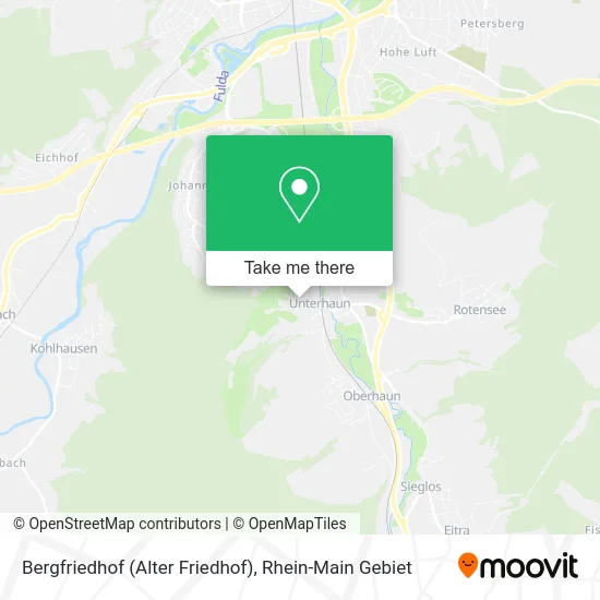 Карта Bergfriedhof (Alter Friedhof)