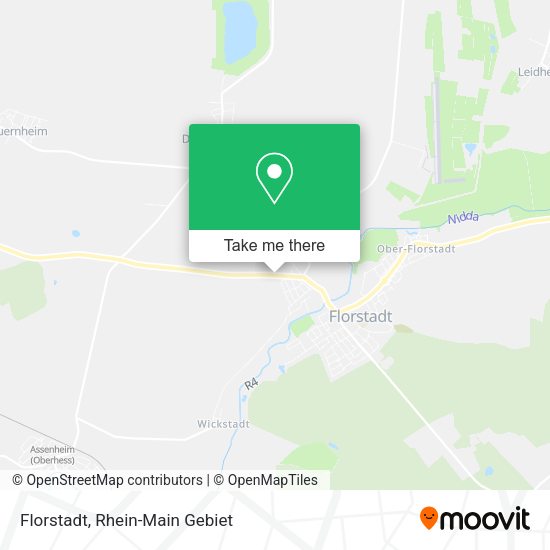 Карта Florstadt