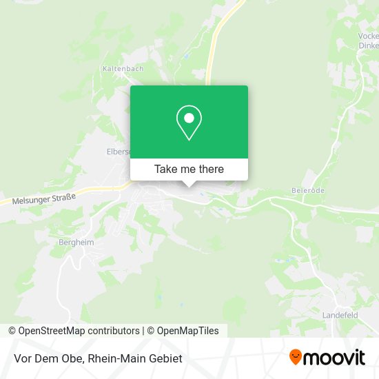 Карта Vor Dem Obe