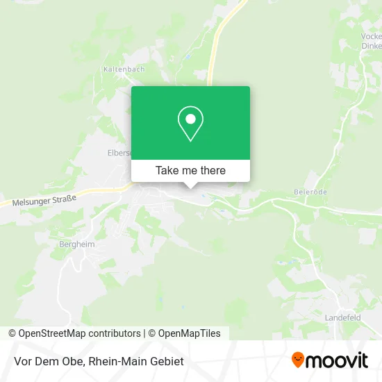 Карта Vor Dem Obe