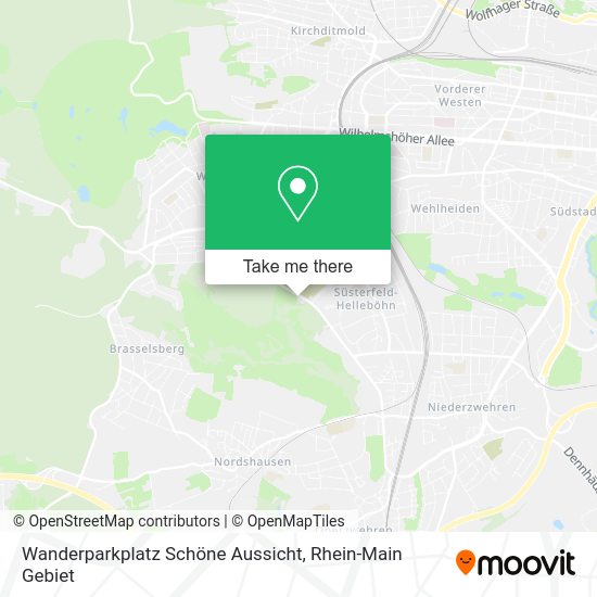 Карта Wanderparkplatz Schöne Aussicht