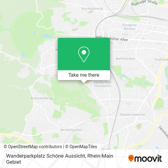 Карта Wanderparkplatz Schöne Aussicht