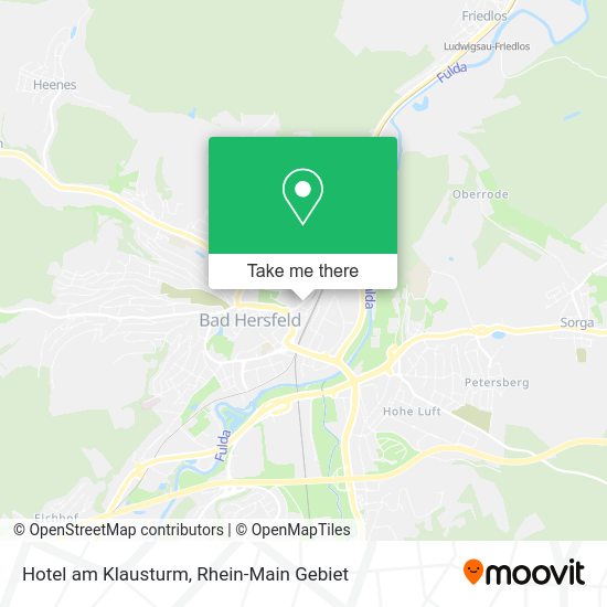 Карта Hotel am Klausturm