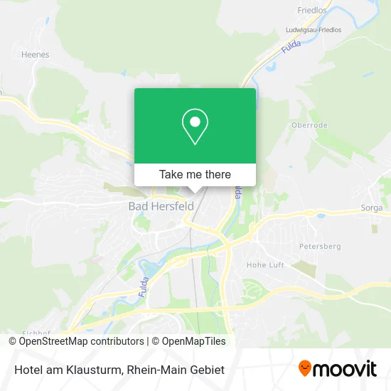 Карта Hotel am Klausturm