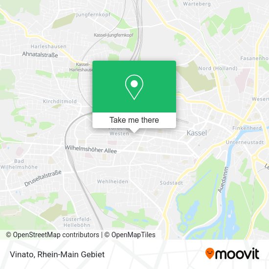 Карта Vinato
