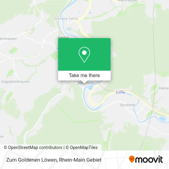 Карта Zum Goldenen Löwen