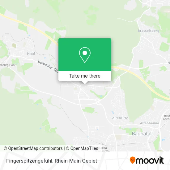 Карта Fingerspitzengefühl