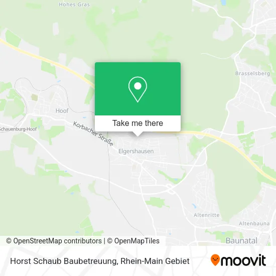 Карта Horst Schaub Baubetreuung