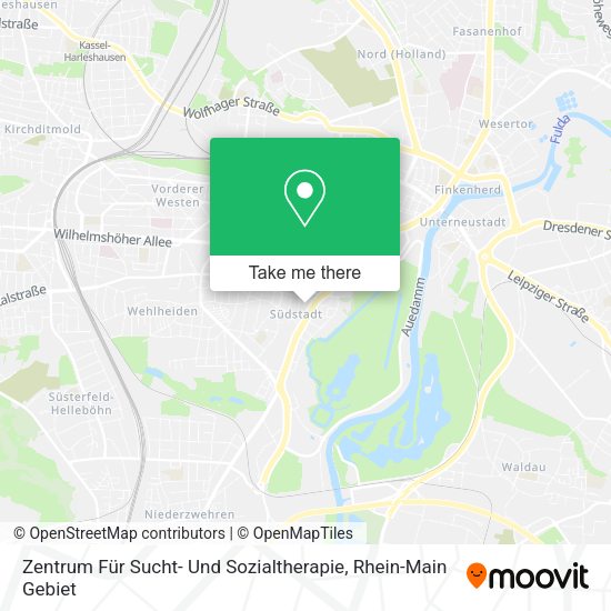 Карта Zentrum Für Sucht- Und Sozialtherapie