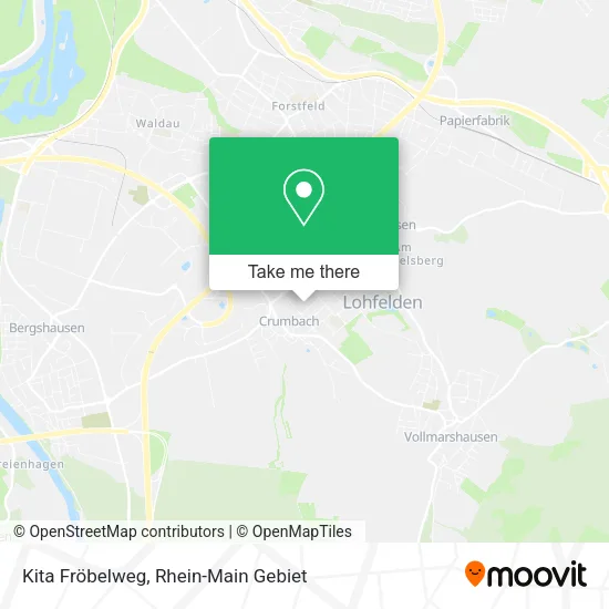 Карта Kita Fröbelweg