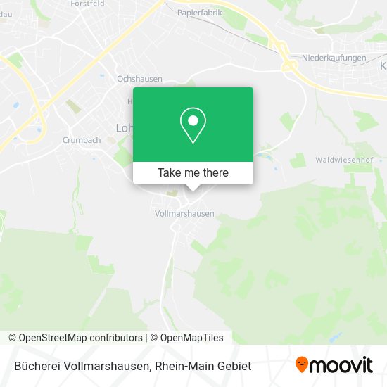 Карта Bücherei Vollmarshausen