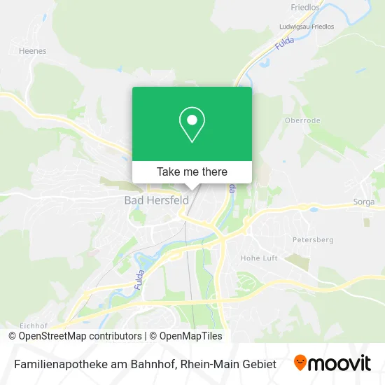 Карта Familienapotheke am Bahnhof