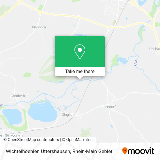Карта Wichtelhoehlen Uttershausen