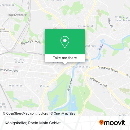 Карта Königskeller