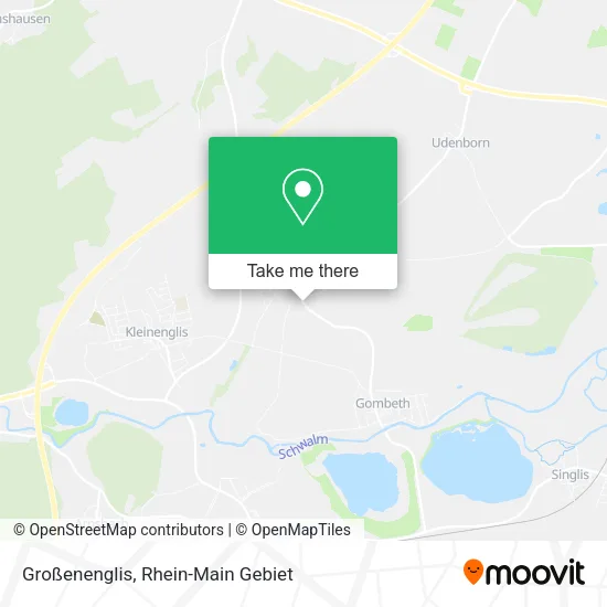 Großenenglis map