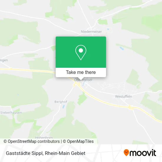 Карта Gaststädte Sippl